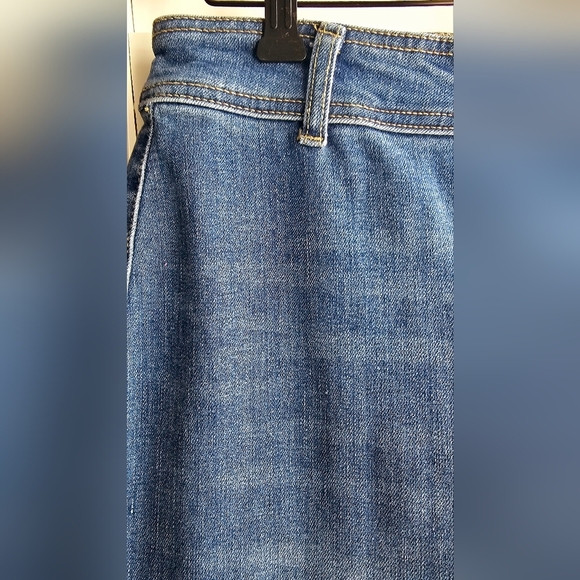 OAT NEW YORK Jeans Denim High Rise Wide Leg size 8 29 - Picture 3 of 9